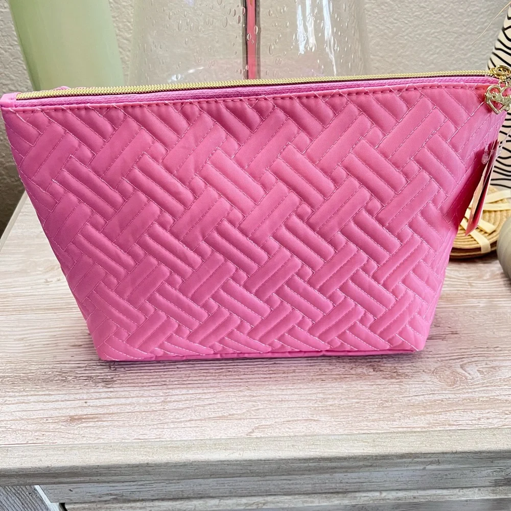 Quilted Juicy Couture Travel Makeup Bag